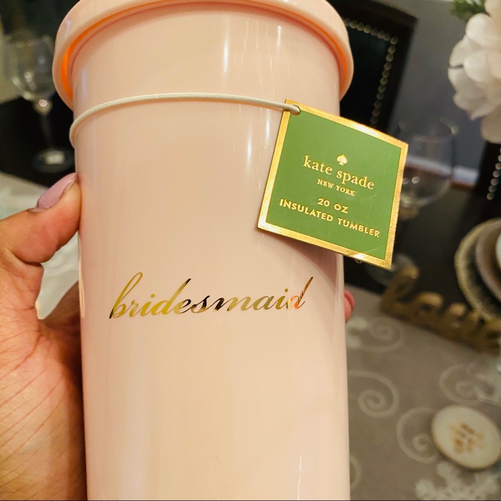 Kate Spade Bridesmaid Tumbler Cup - Picture 6 of 8